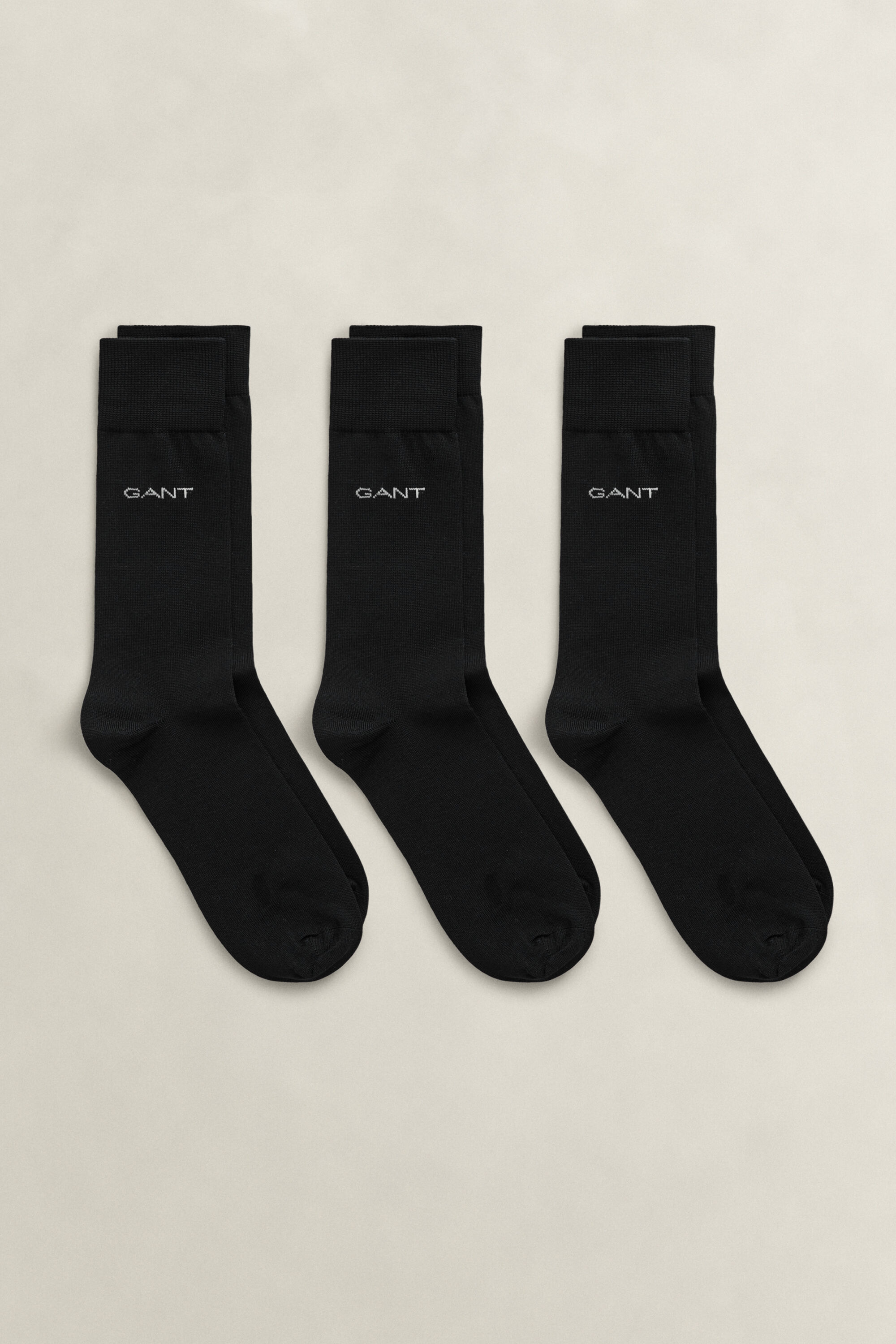 3-Pack Mercerized Cotton Socks