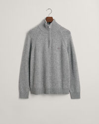 Bicolored Half-Zip Sweater
