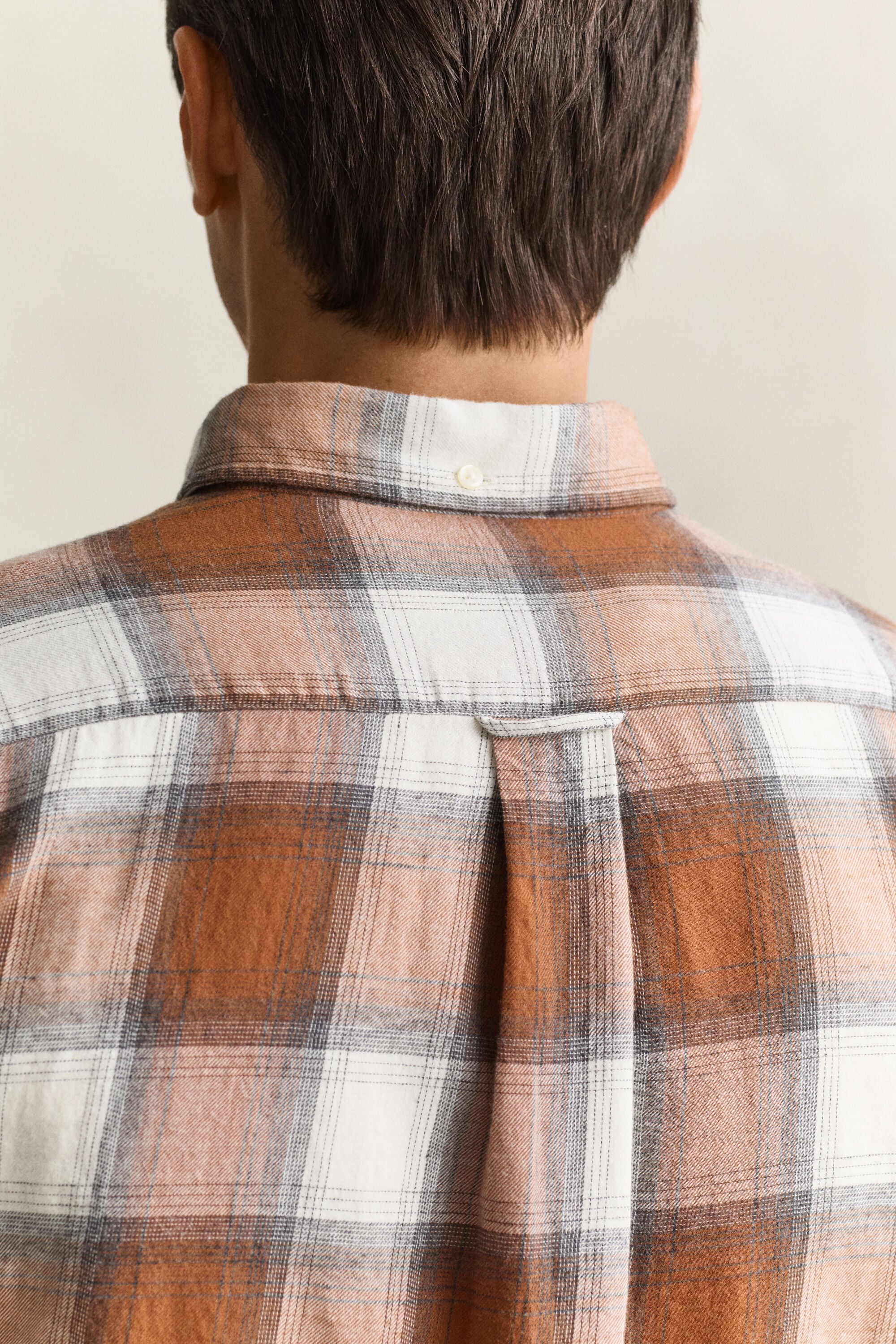 Checked Windblown Flannel Shirt