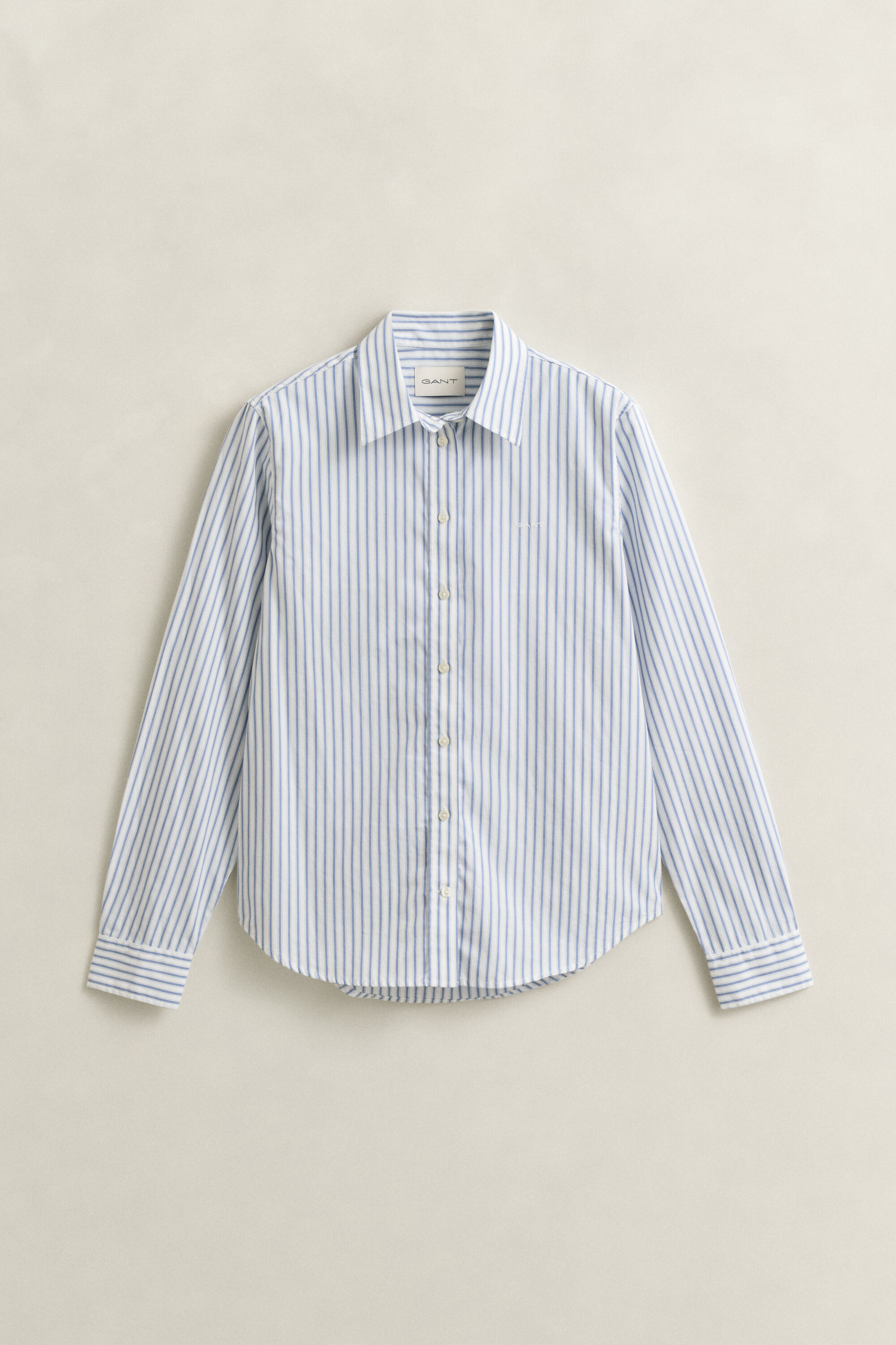 Regular Fit Striped Poplin Shirt