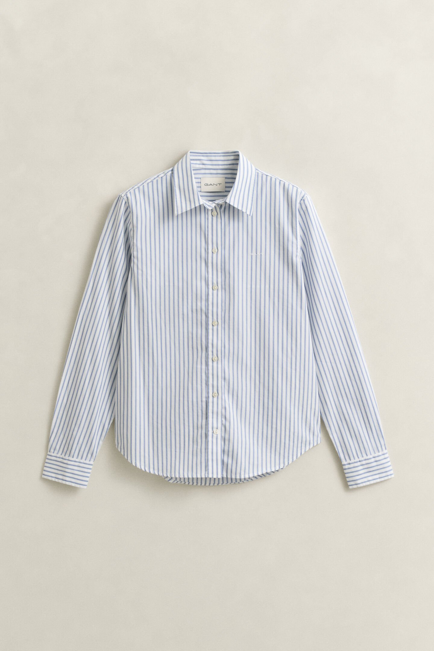Regular Fit Striped Poplin Shirt