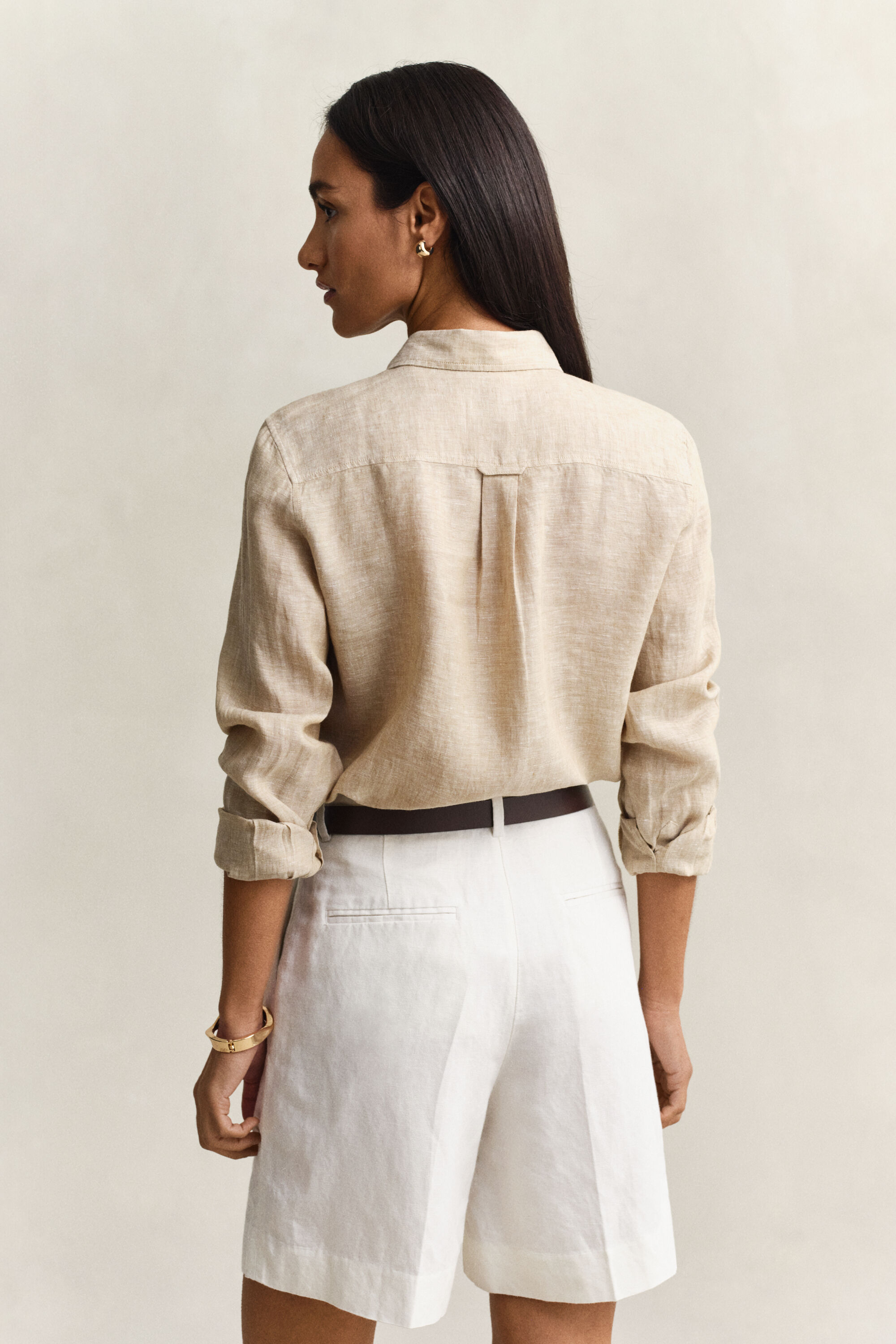 Regular Fit Linen Shirt