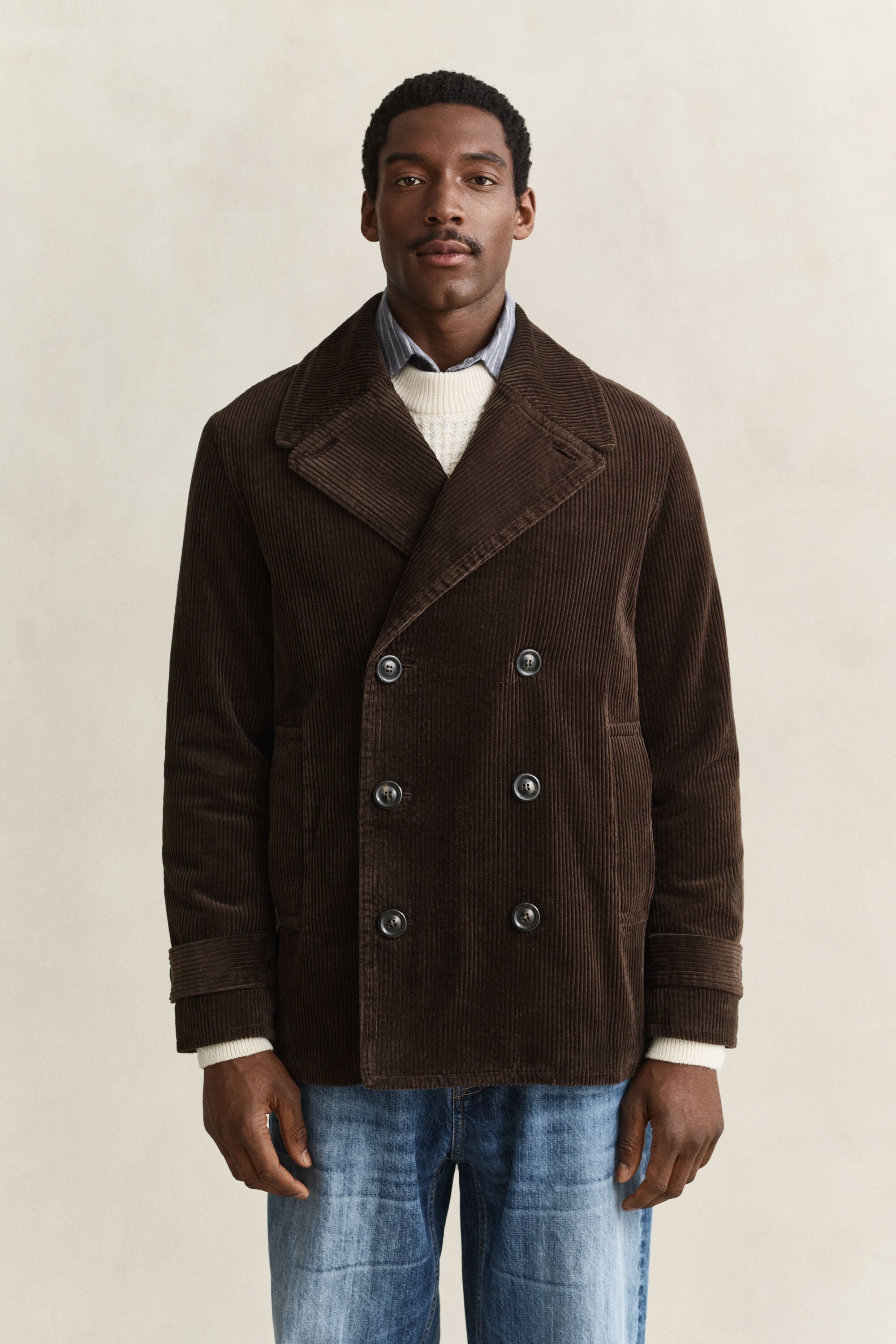 Corduroy Peacoat