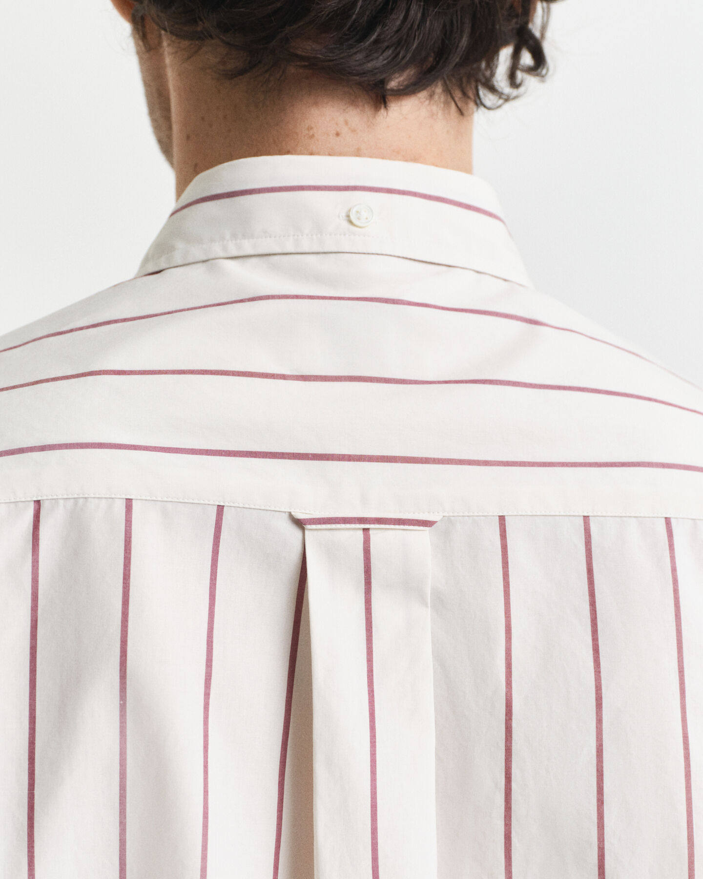 Relaxed Fit Striped Heritage Poplin Shirt