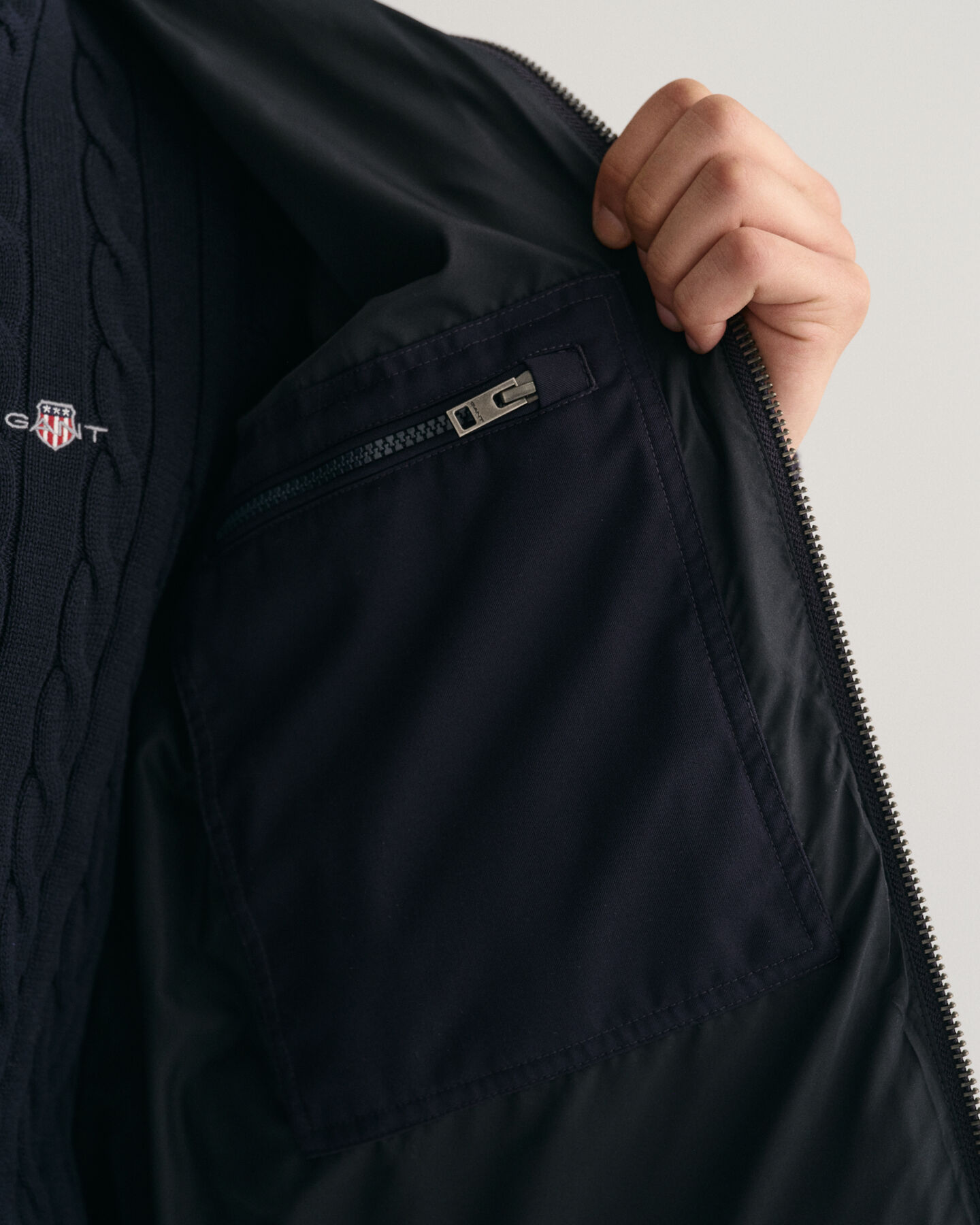 Padded Flannel Puffer Jacket - GANT