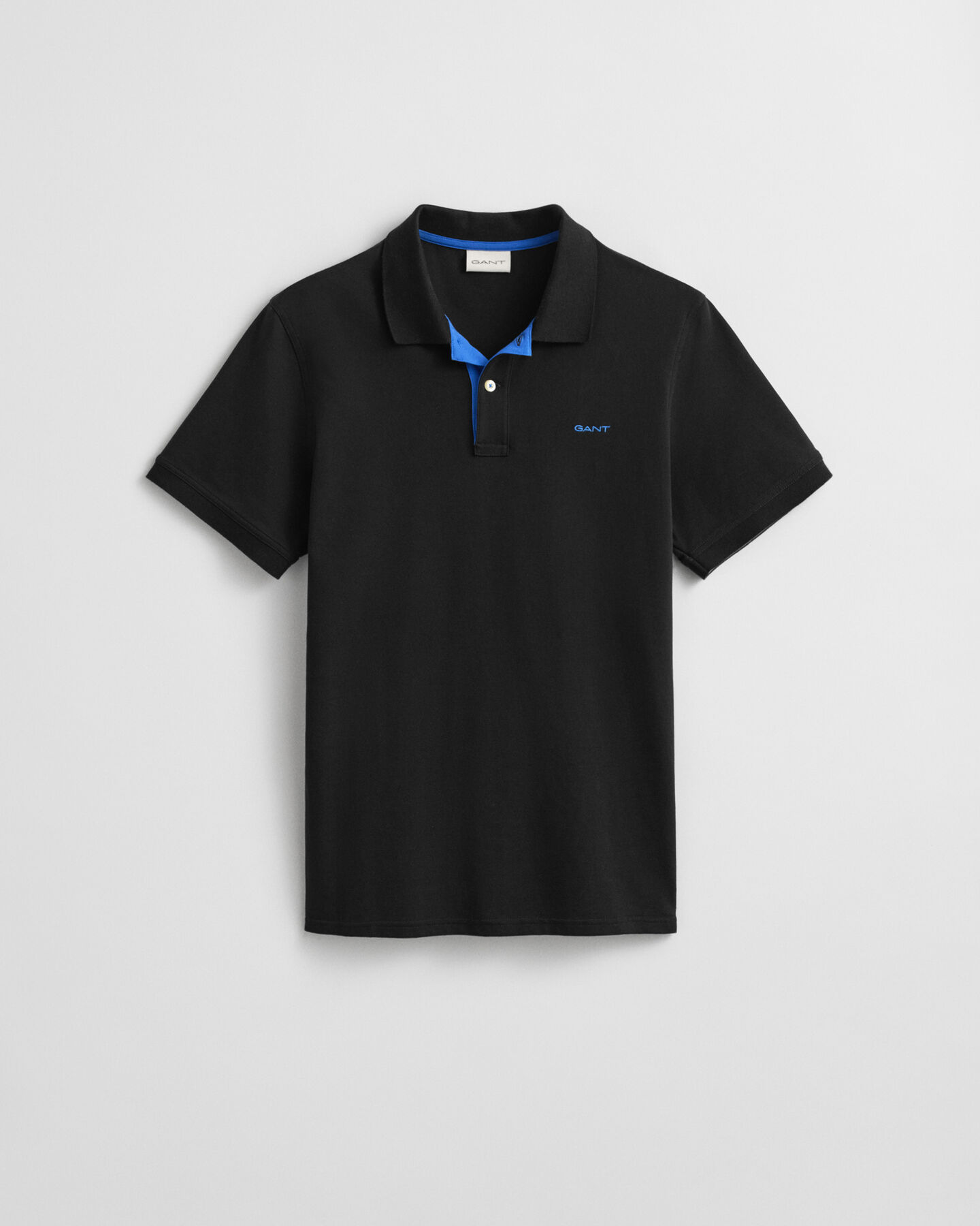Contrast Piqué Polo Shirt