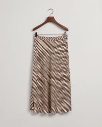 Geometric A-Line Skirt