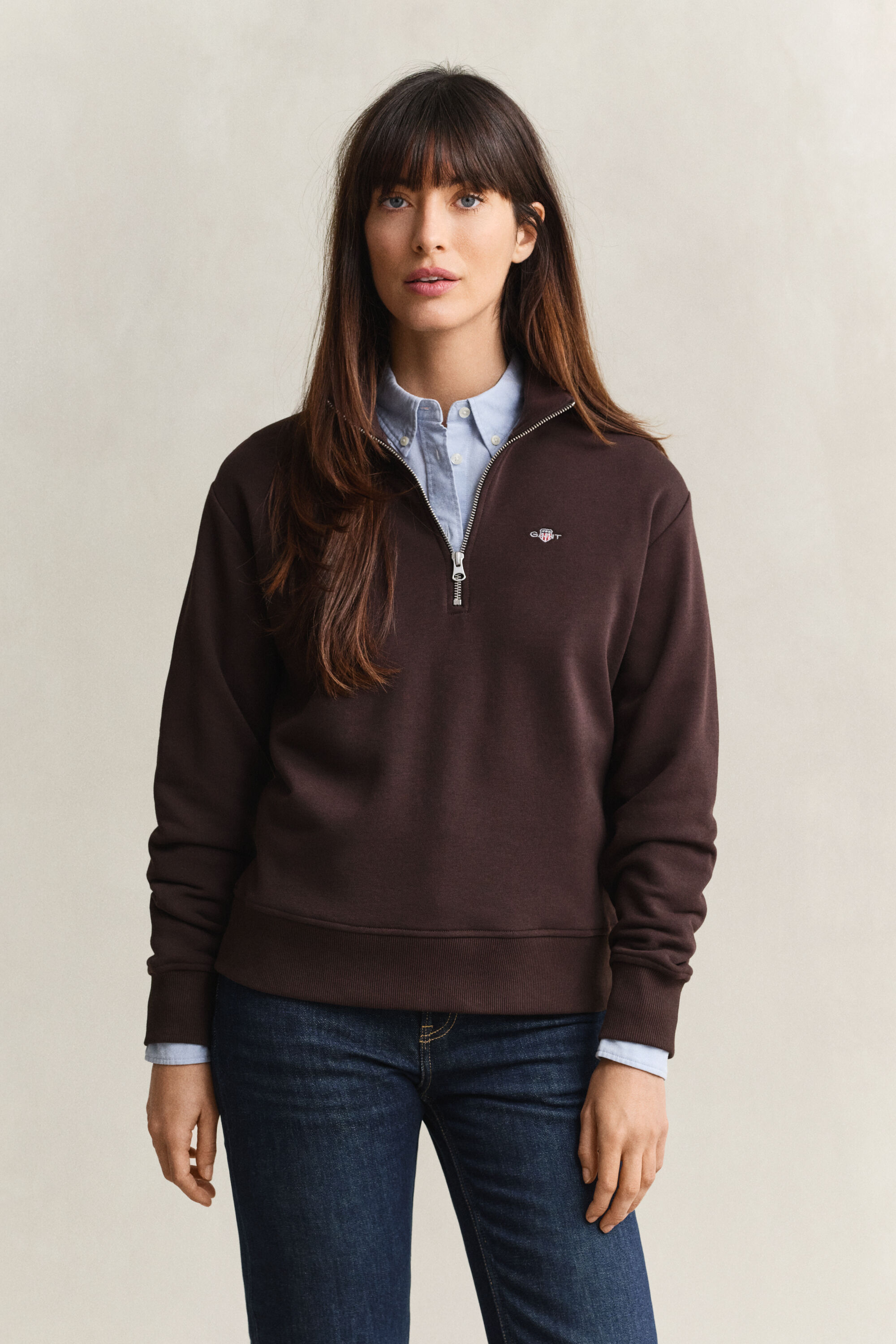 Shield Half Zip Sweatshirt