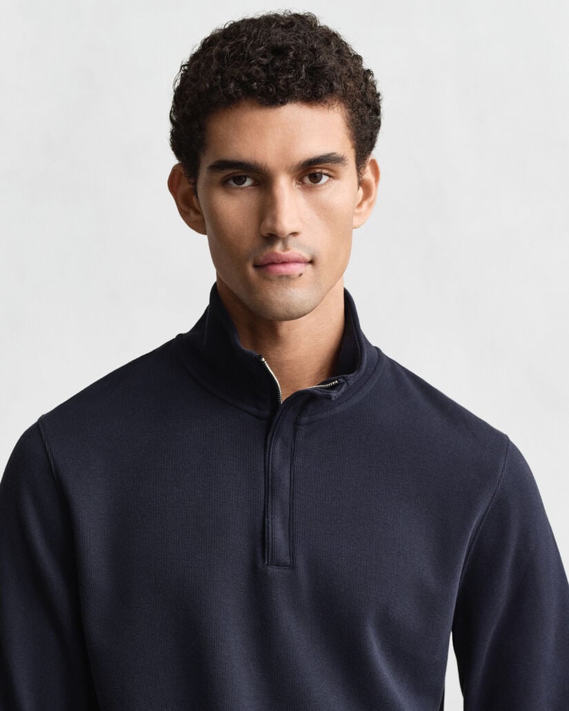 Light Sacker Rib Half-Zip Sweatshirt