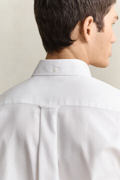 Twill Dress Shirt — WHITE 3