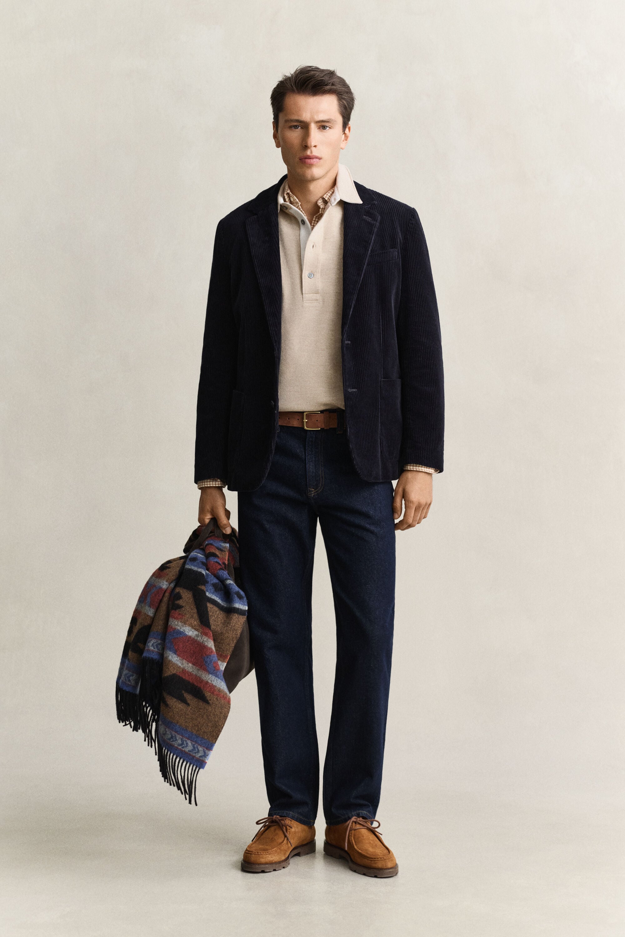 Wool Blend Rugger