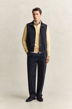 Quilted Vest — EVENING BLUE 7