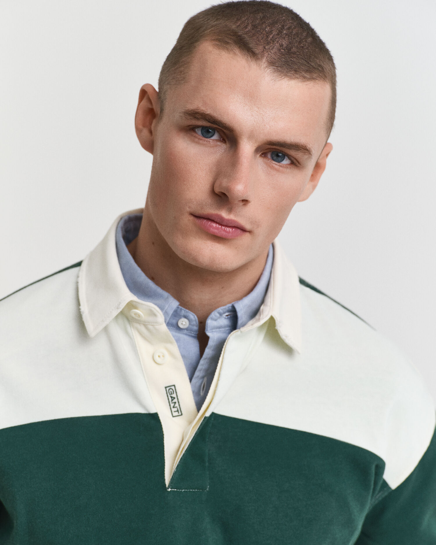 Block Striped Heavy Rugger