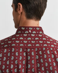 Regular Fit Paisley Printed Twill Shirt