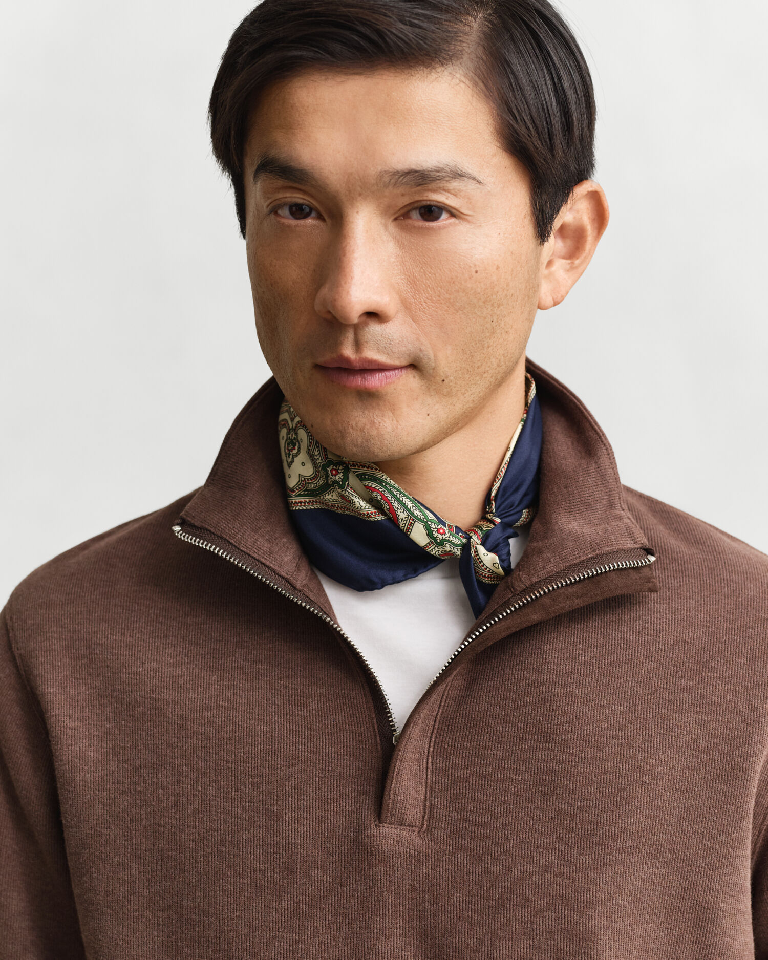 Sacker Rib Half-Zip Sweatshirt