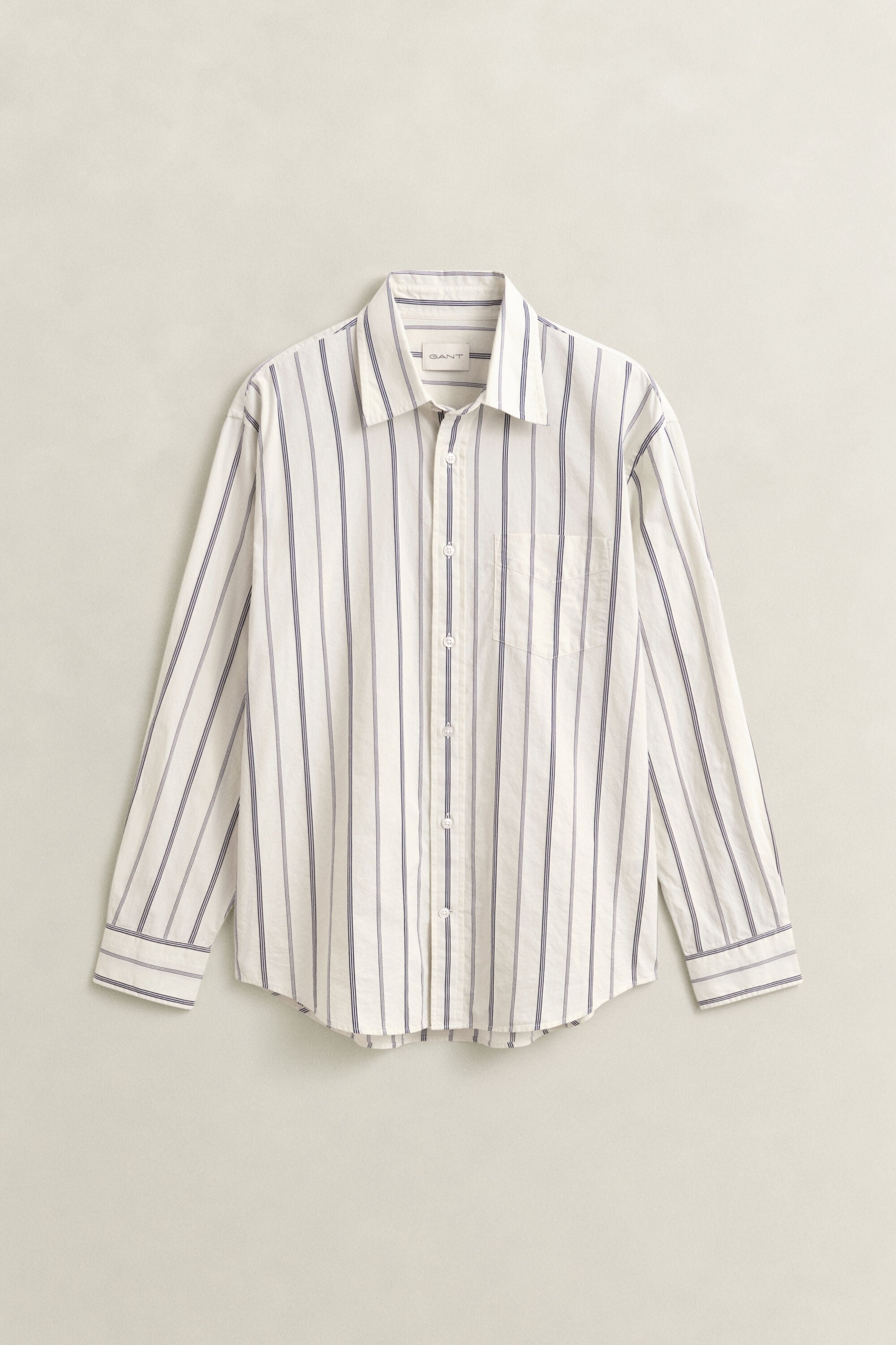 Relaxed Fit Dobby Striped Shirt