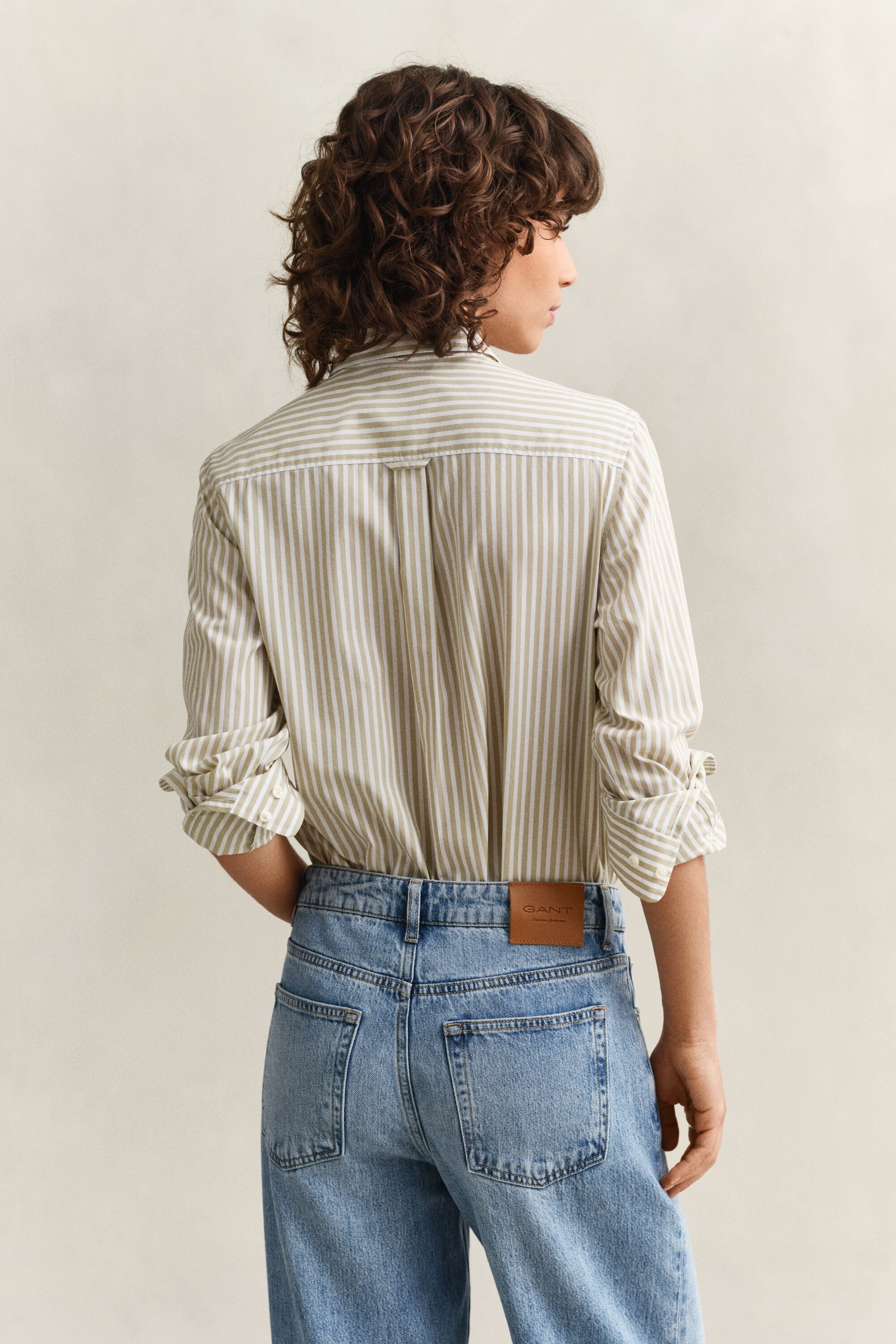 Regular Fit Classic Striped Poplin Shirt