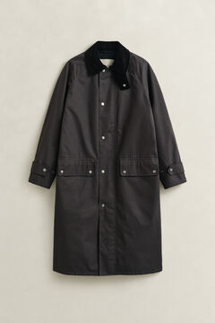 Waxed Barn Coat — DUSKY ANTHRACITE 1