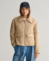 Collared Quilted Jacket
