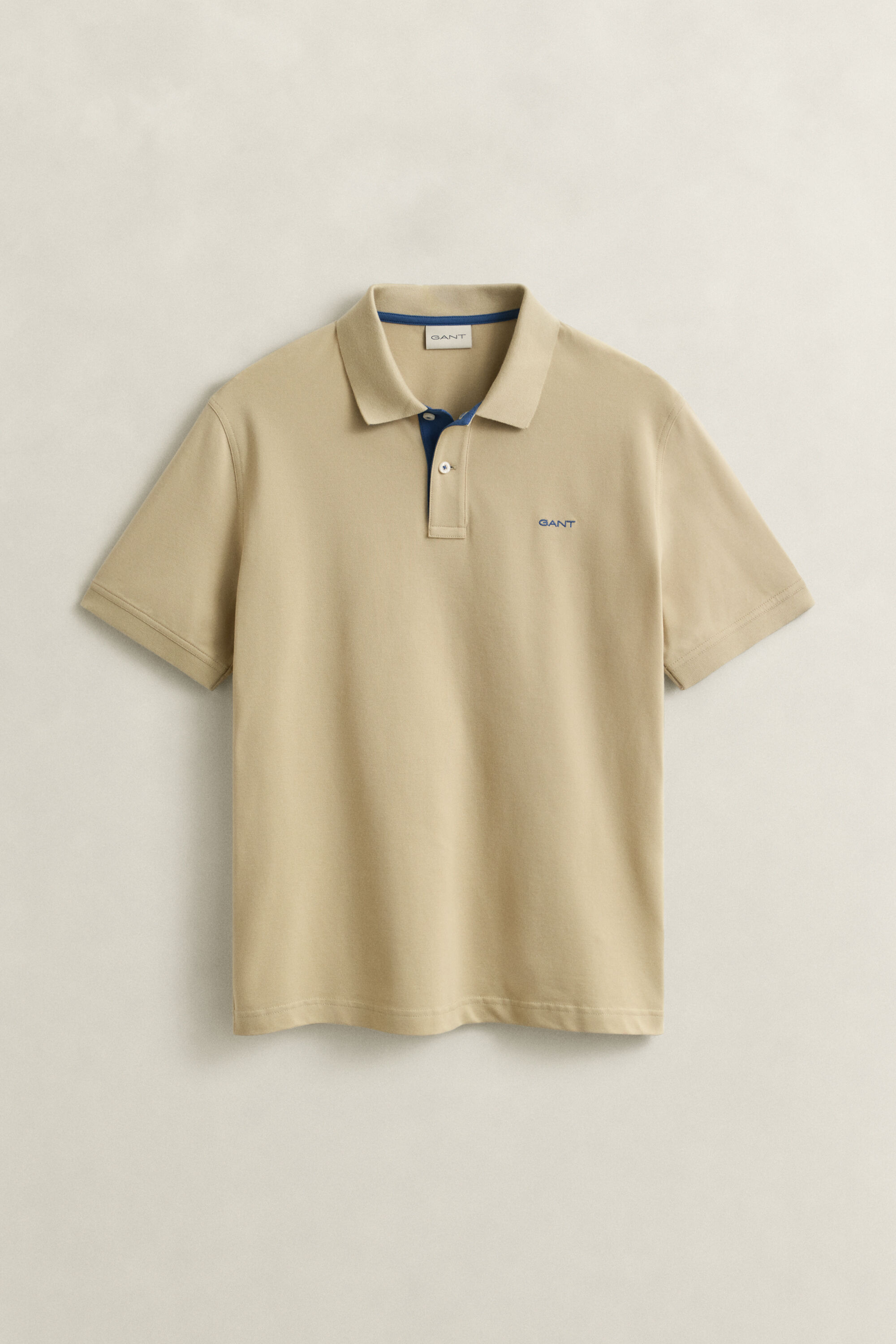 Contrast Piqué Polo Shirt