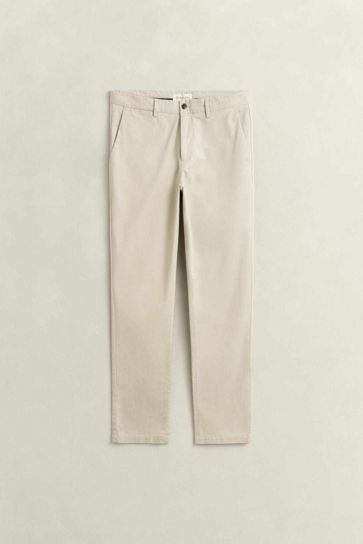 Slim Smart Chinos — CLAY BEIGE