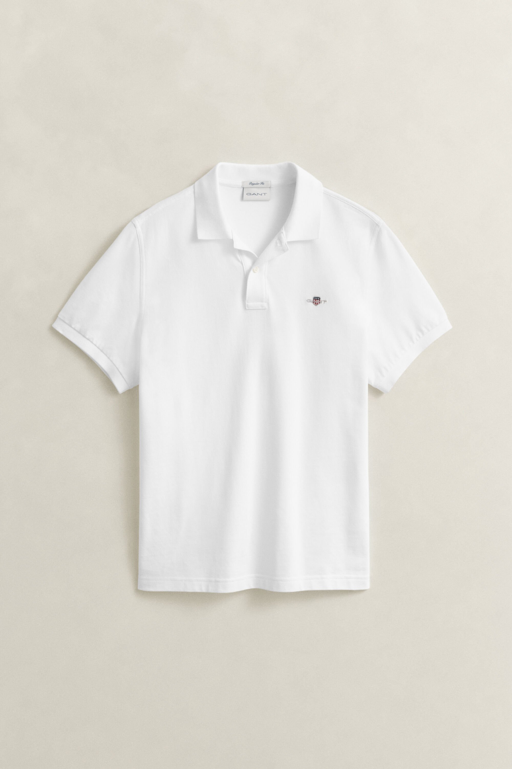 Regular Fit Shield Piqué Polo Shirt