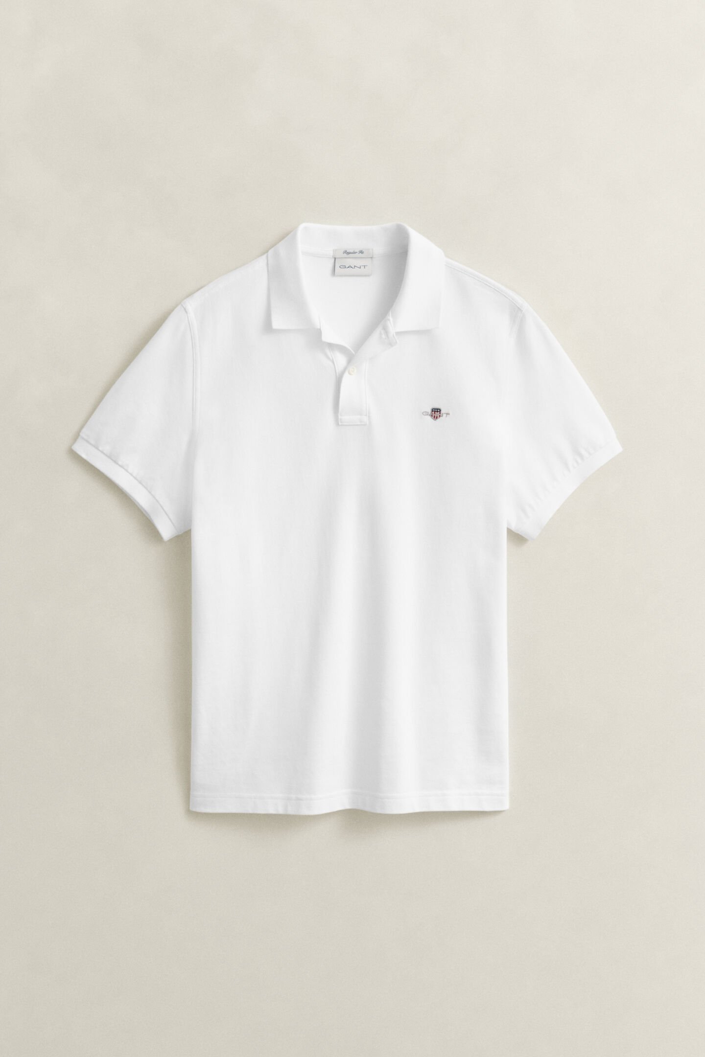 Regular Fit Shield Piqu&eacute; Polo Shirt