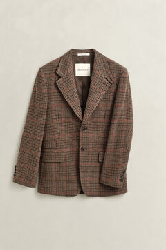British Tweed Sports Jacket — SHADOW BROWN 1