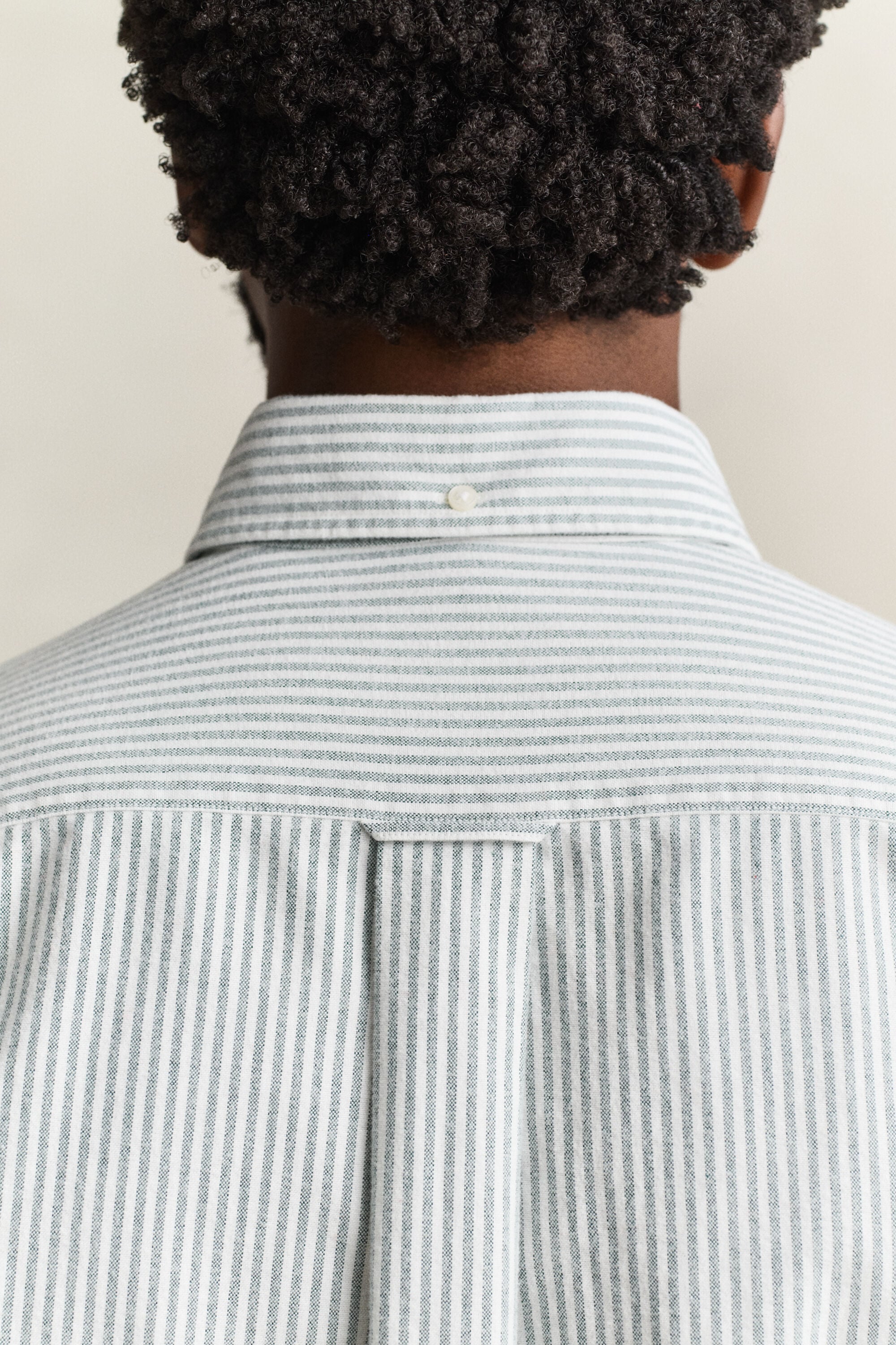 Striped Brushed Oxford Shirt