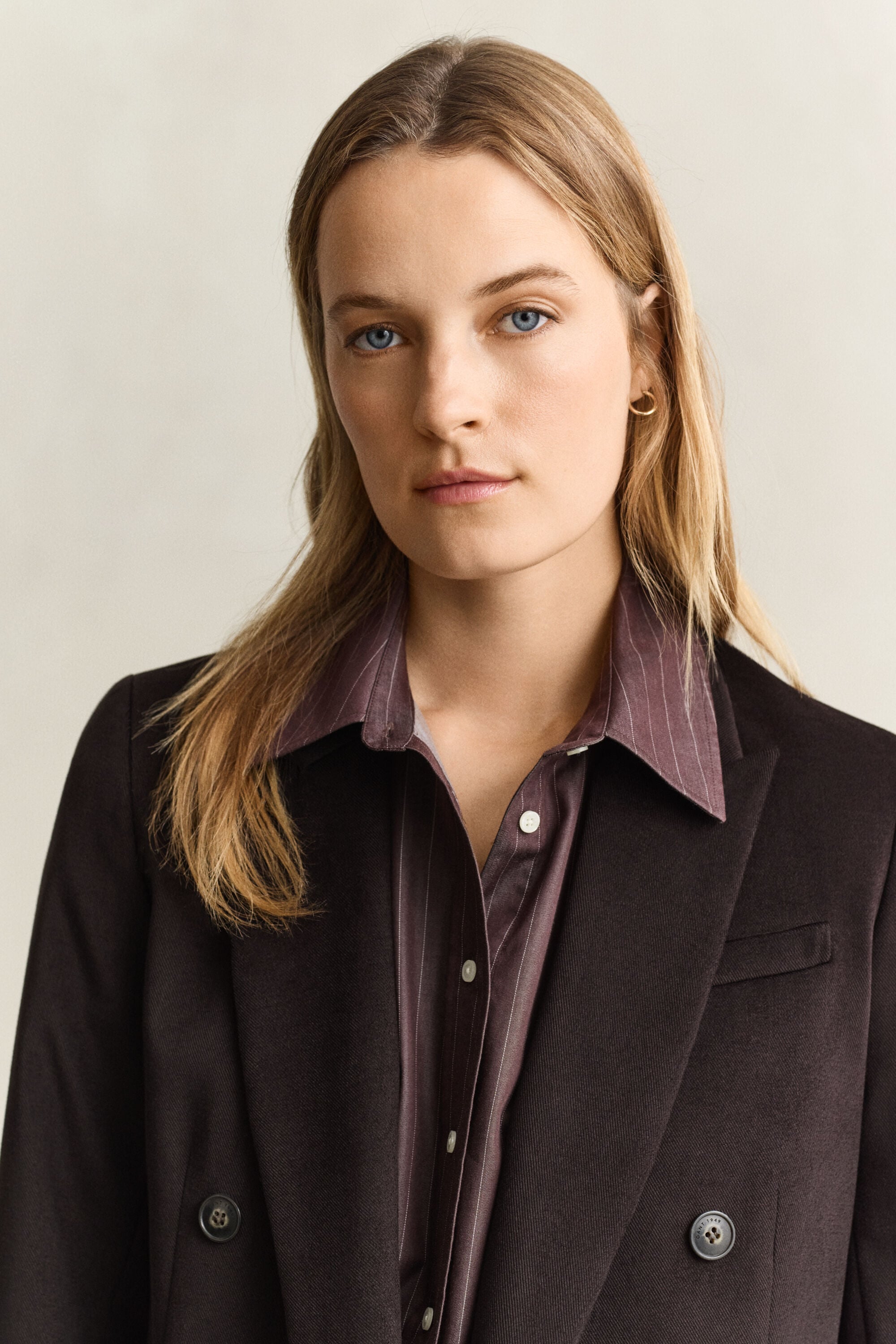 Twill Velvet Club Blazer