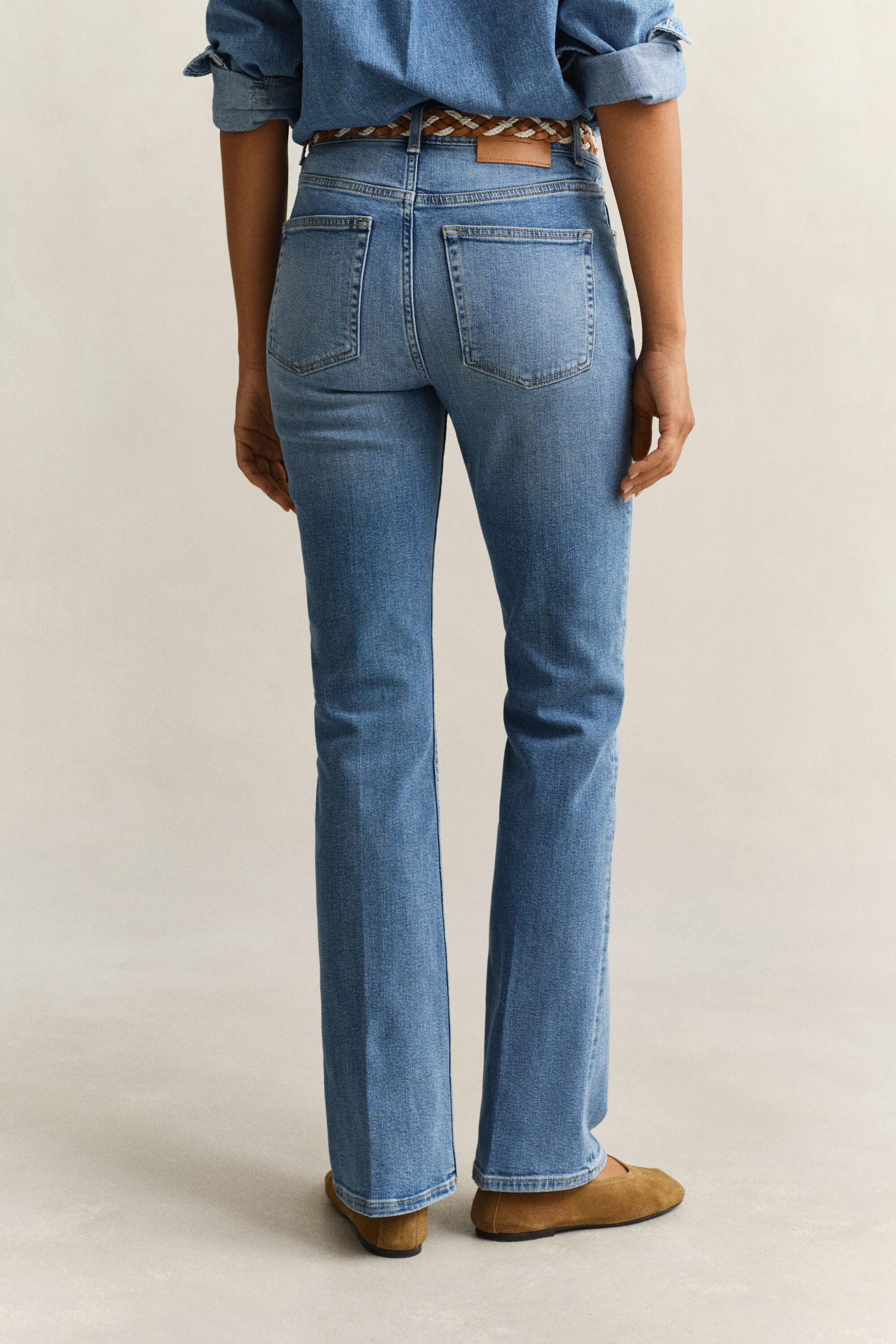 Flared Stretch Jeans