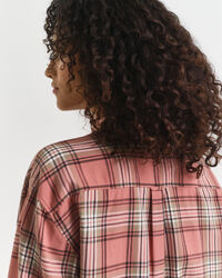 Relaxed Fit Checked Flannel Shirt