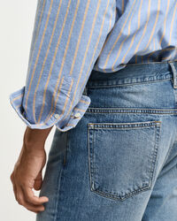 Relaxed Fit Striped Archive Oxford Shirt