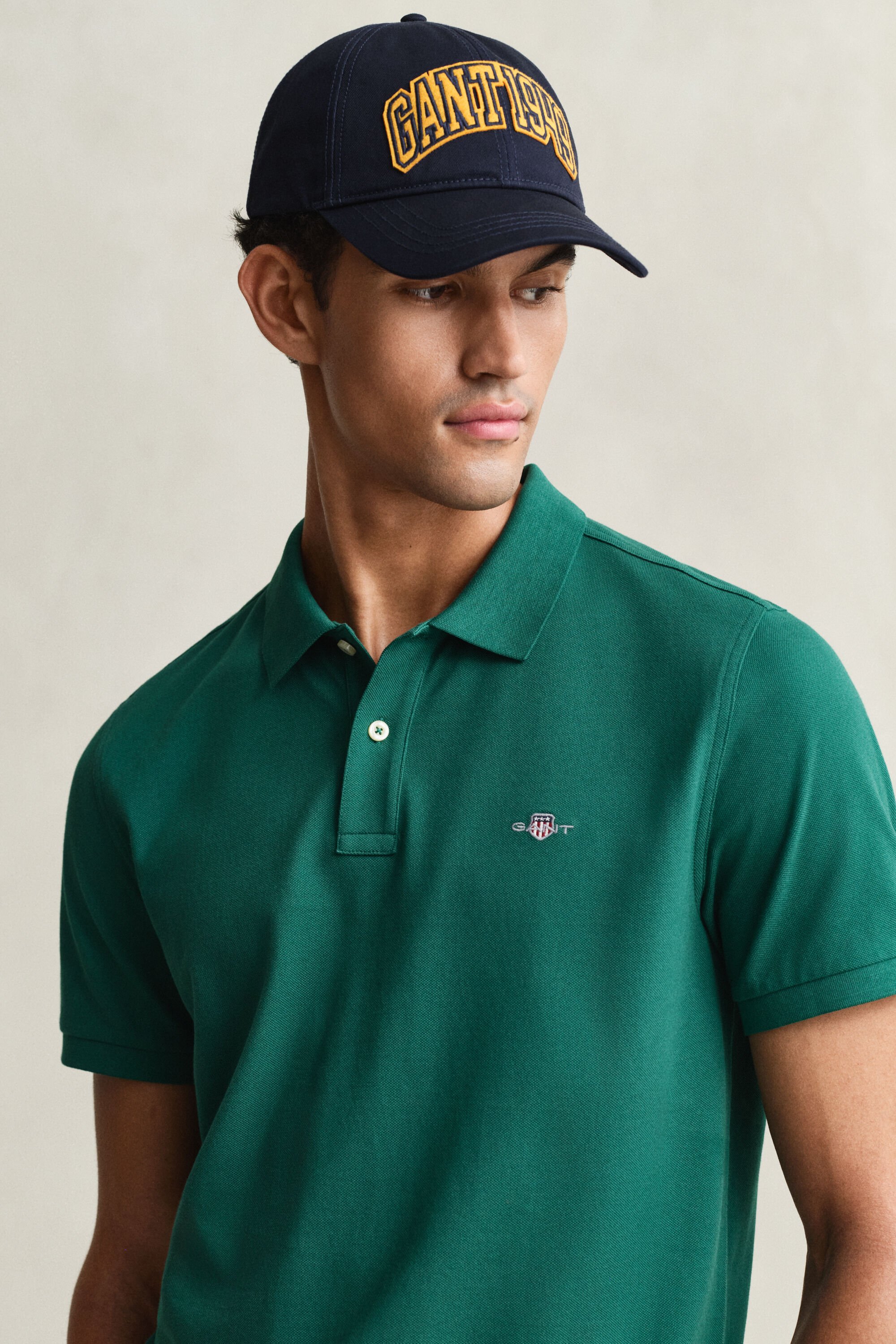 Regular Fit Shield Piqué Polo Shirt
