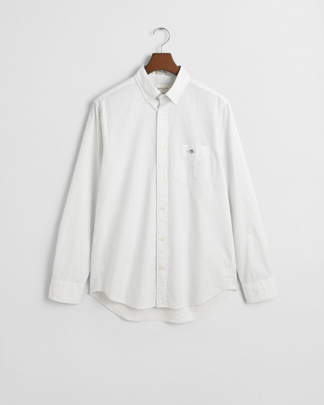 Regular Fit Micro Print Shirt
