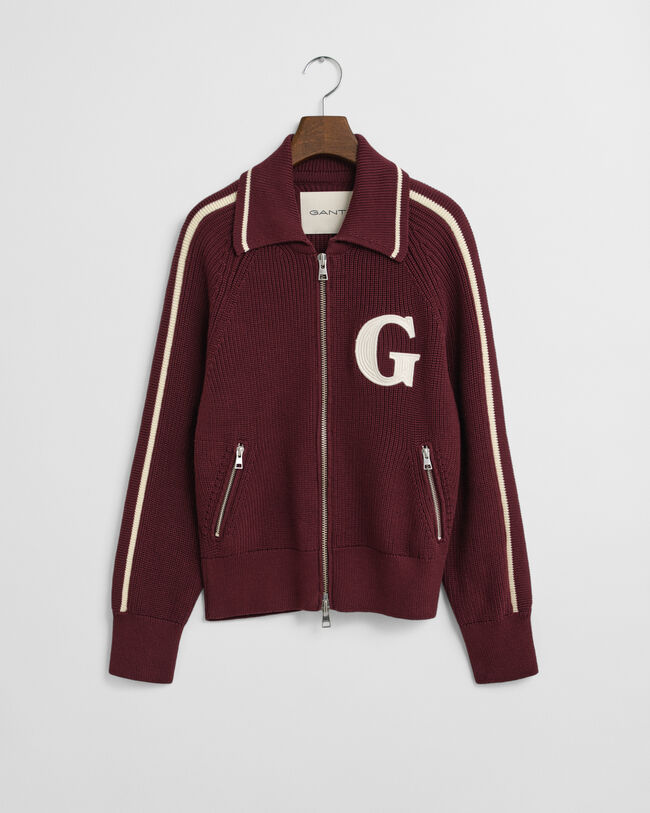 GANT Varsity Zip Cardigan