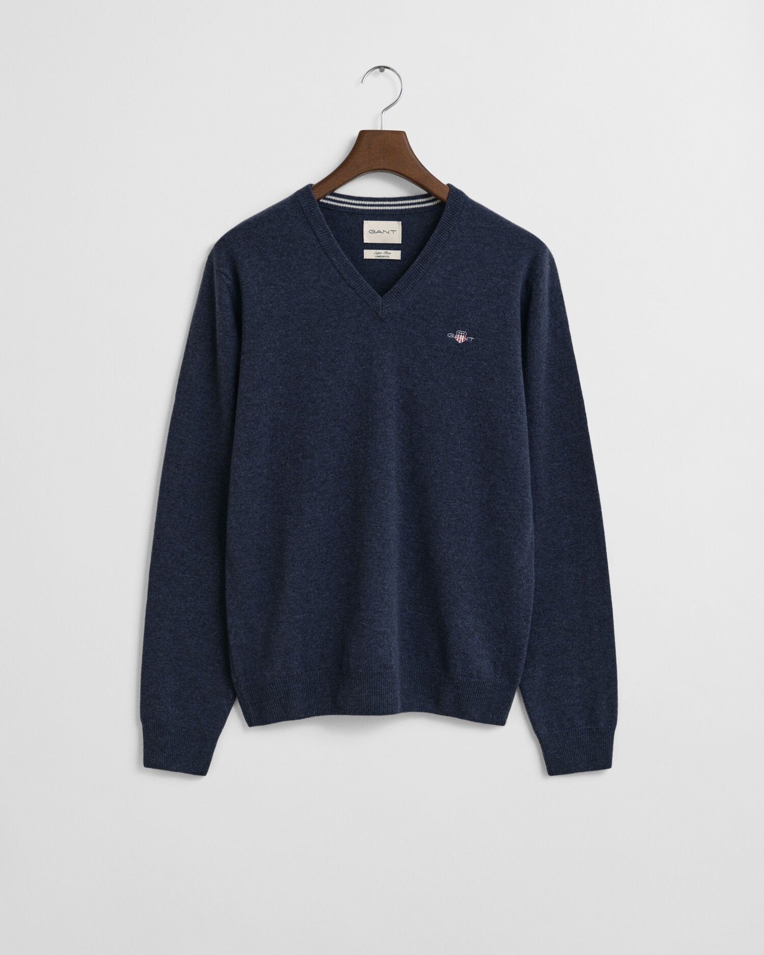 Superfine Lambswool V-Neck Sweater