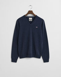 Superfine Lambswool V-Neck Sweater