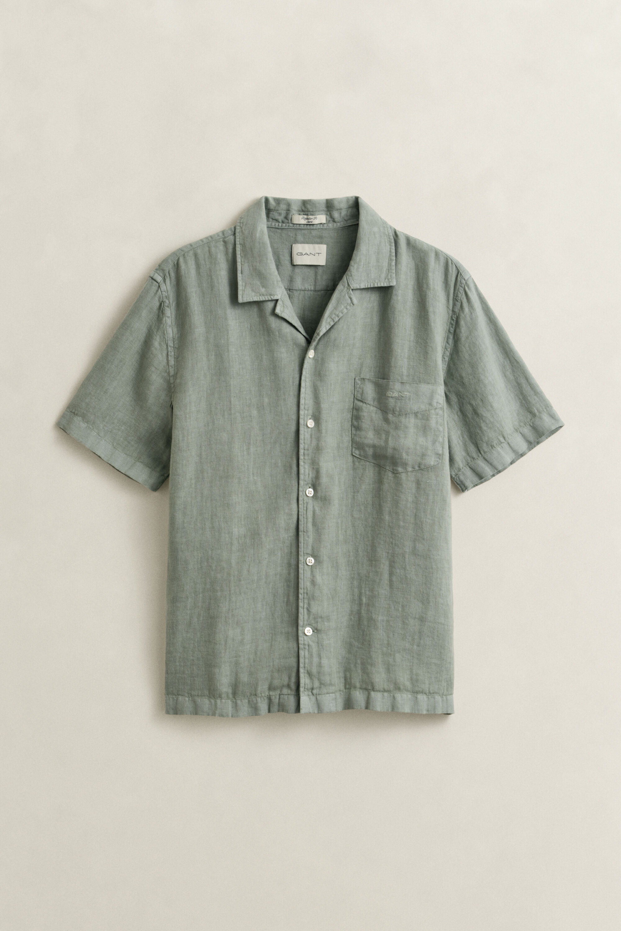 Short Sleeve Linen Shirt