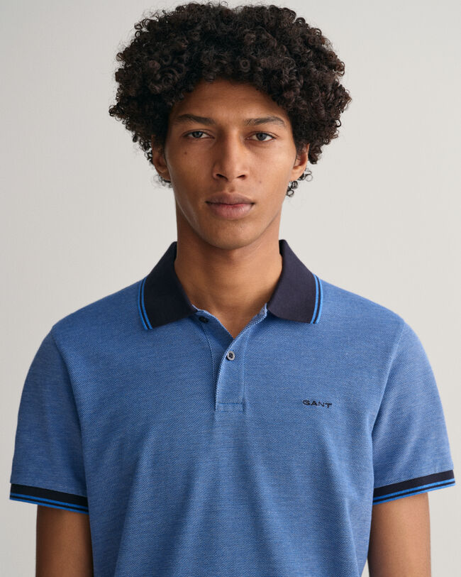 4-Color Oxford Piqué Polo - Shirt GANT