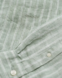 Regular Fit Striped Linen Shirt