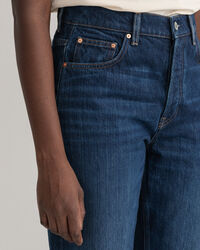 Relaxed Straight Leg High-Waisted Jeans