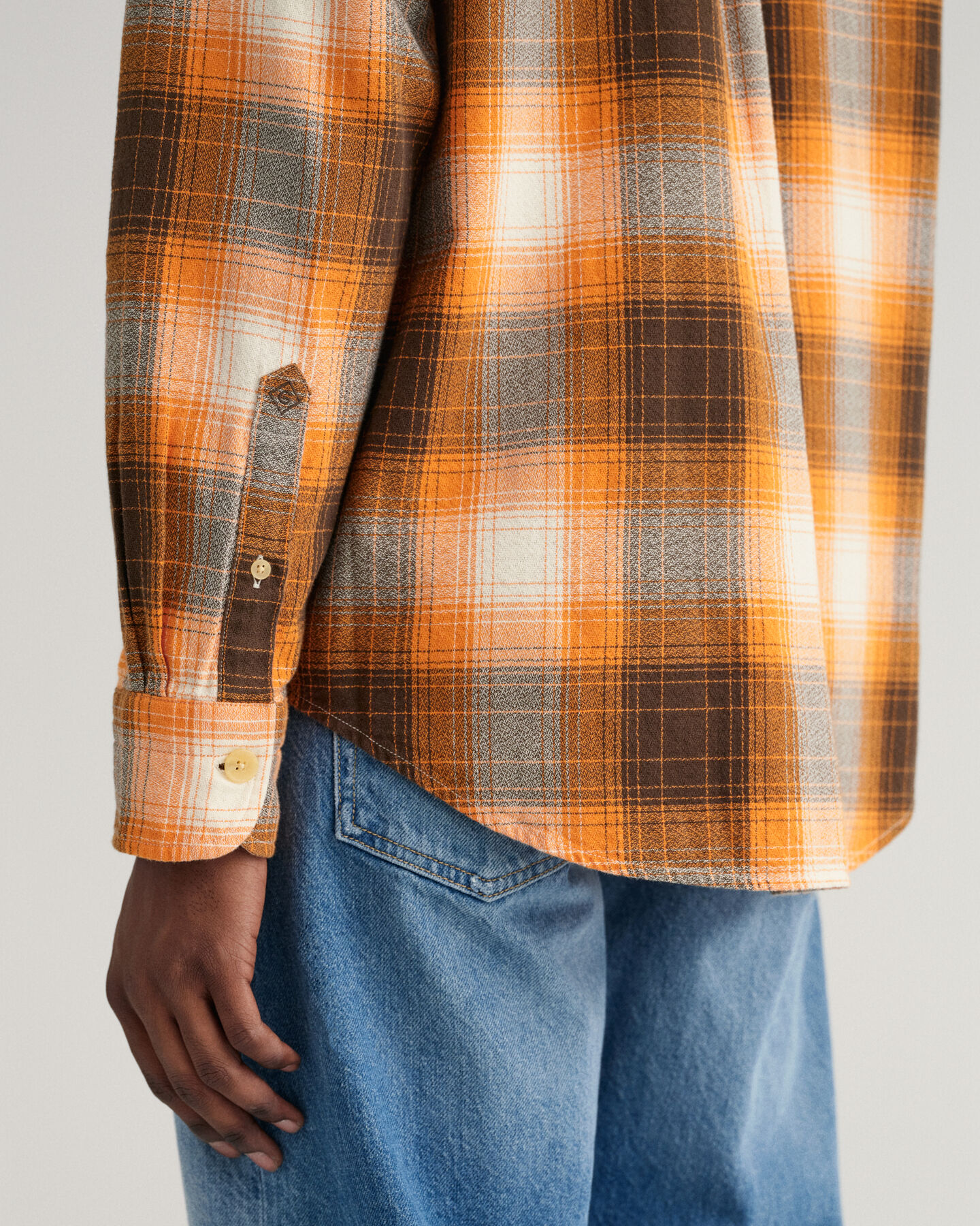 Relaxed Fit Shadow Check Shirt