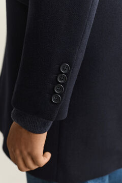 Wool Coat — EVENING BLUE 4