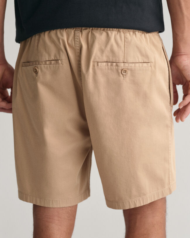 Drawstring Logo Shorts