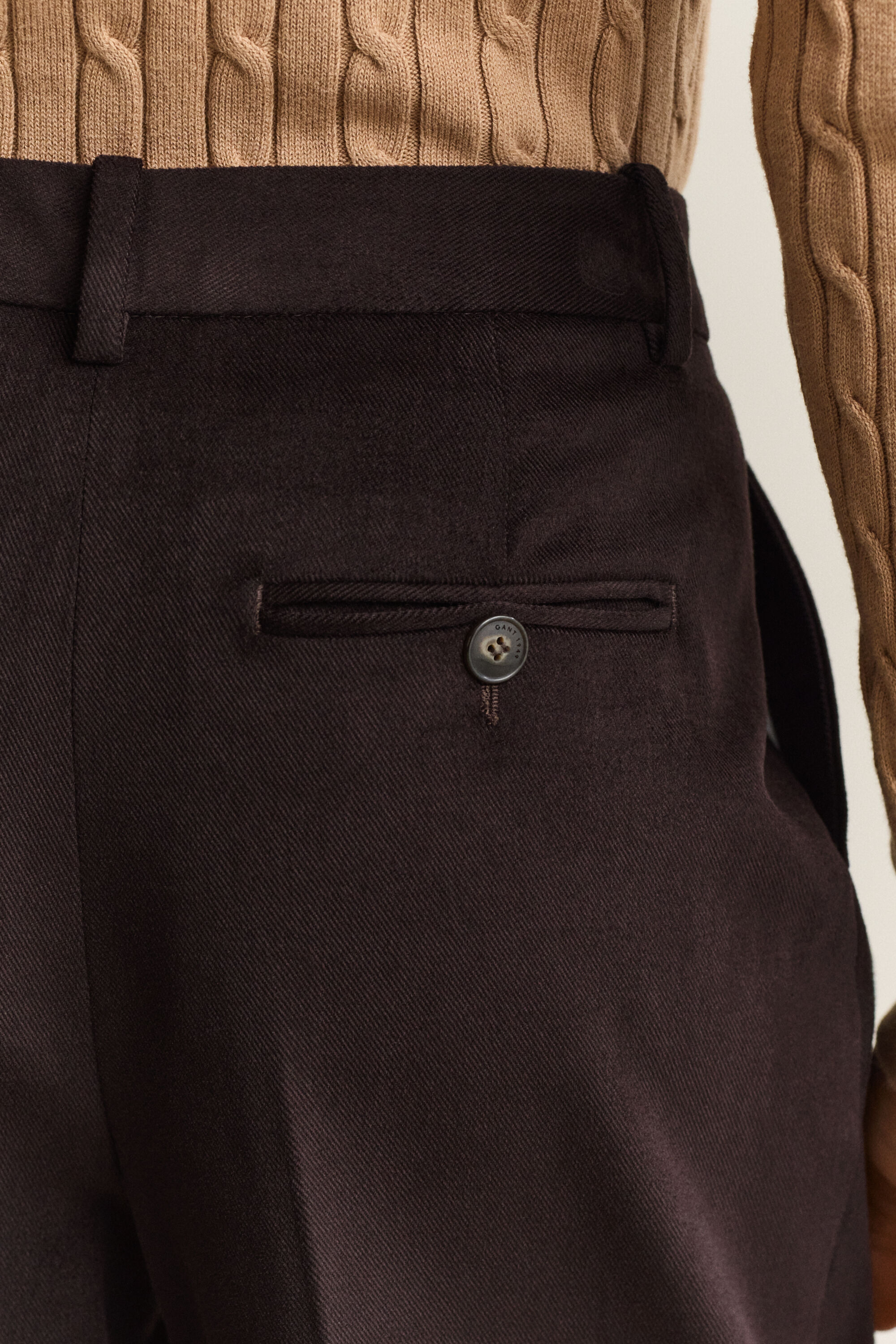 Twill Velvet Pants