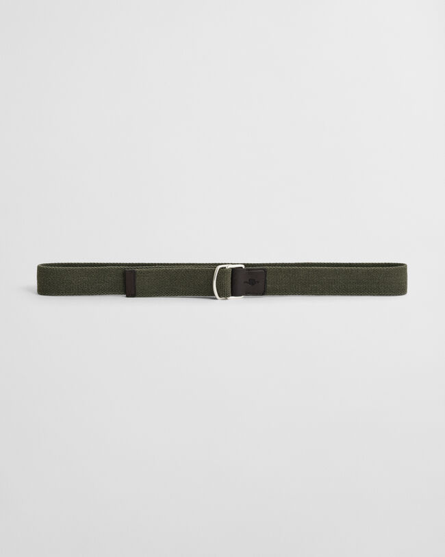 Washed Effect Webbed Belt