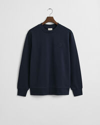 Tonal Shield Crew Neck Sweatshirt