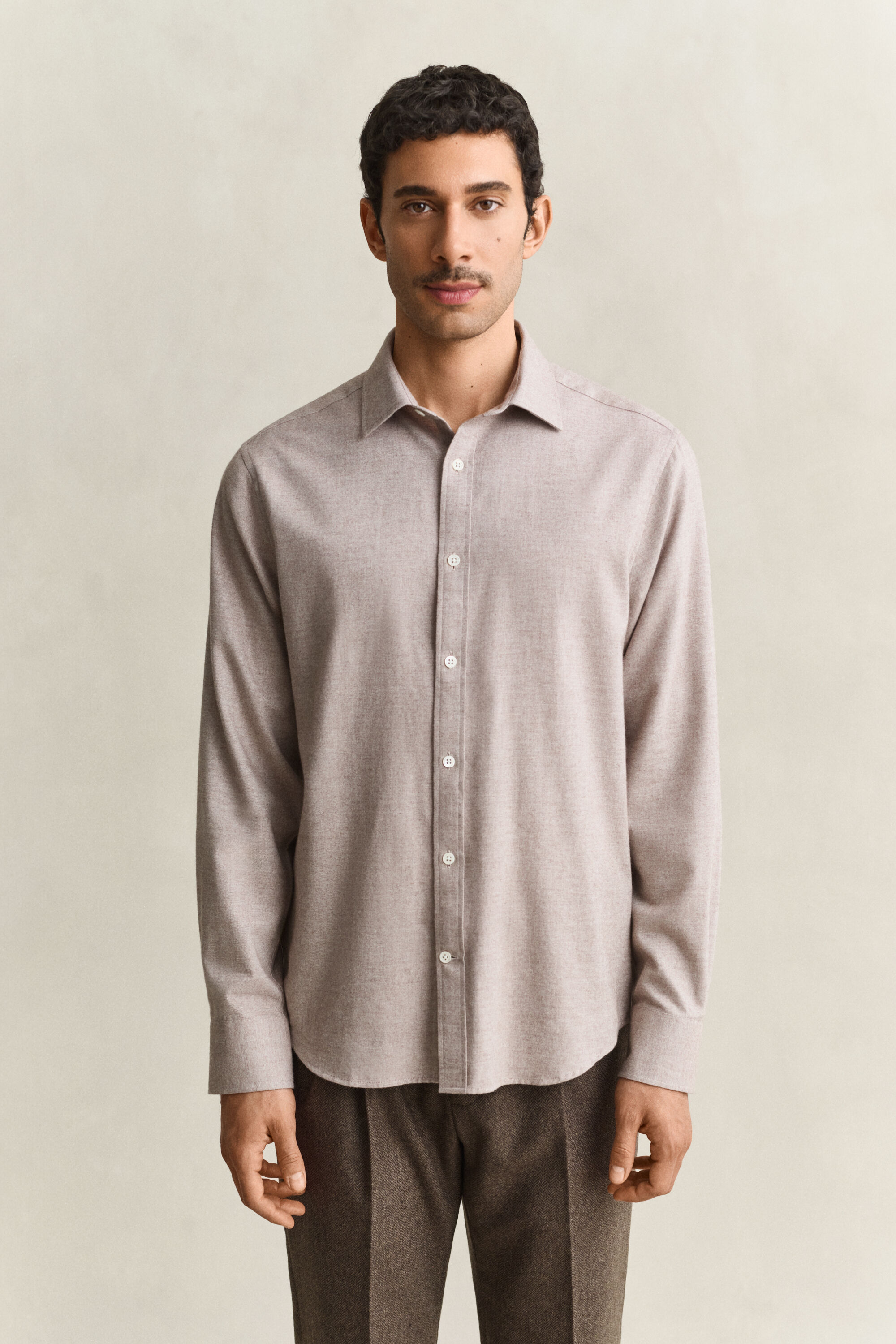 Flannel Mélange Shirt