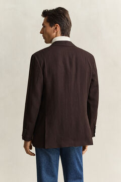 Wool Suit Jacket — SHADOW BROWN 2